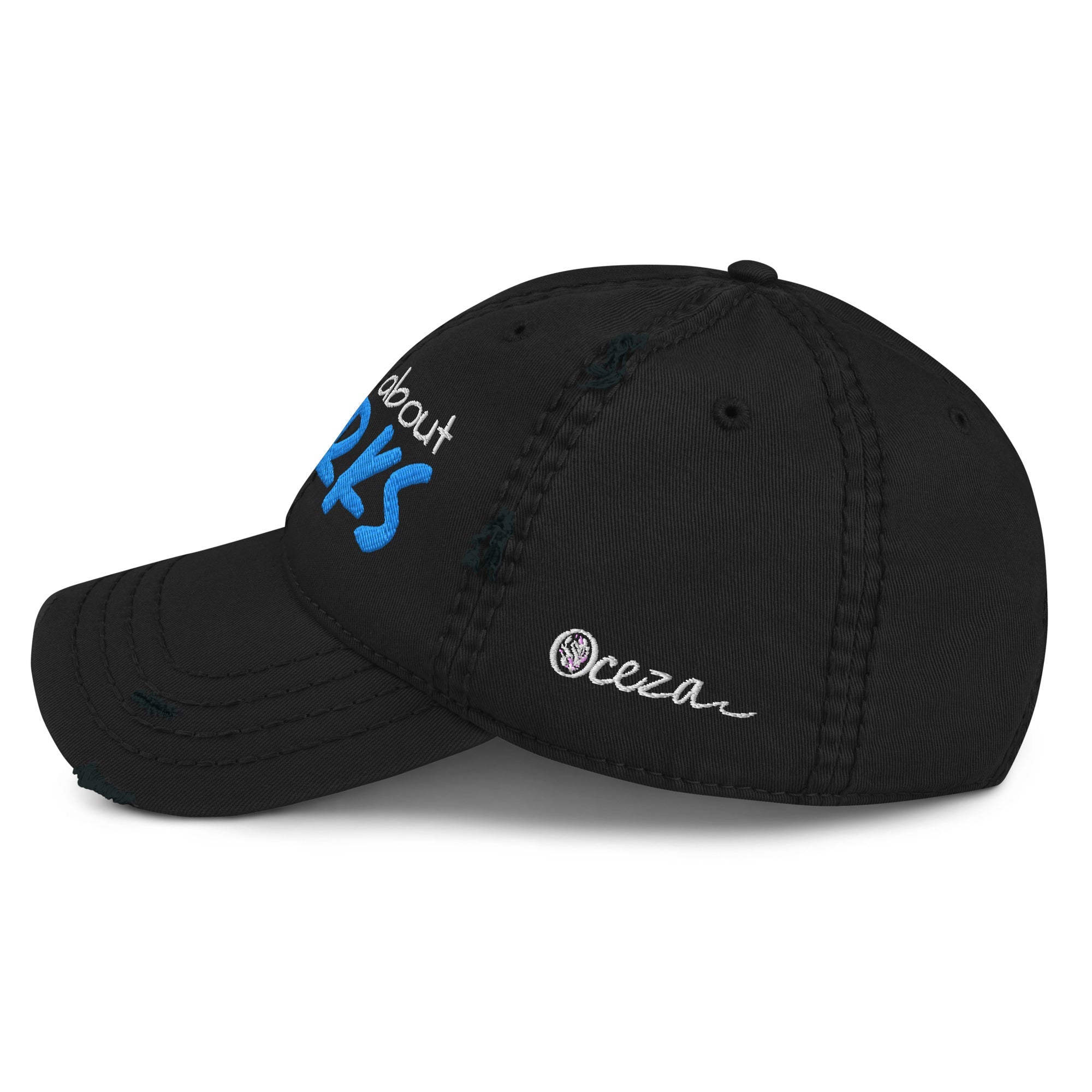 Oceza Ask Me About Sharks Hat