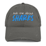Oceza Ask Me About Sharks Hat