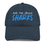 Oceza Ask Me About Sharks Hat