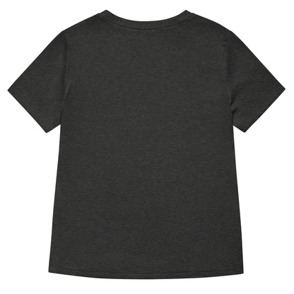 Block Print Whale Women’s V-neck T-Shirt - 