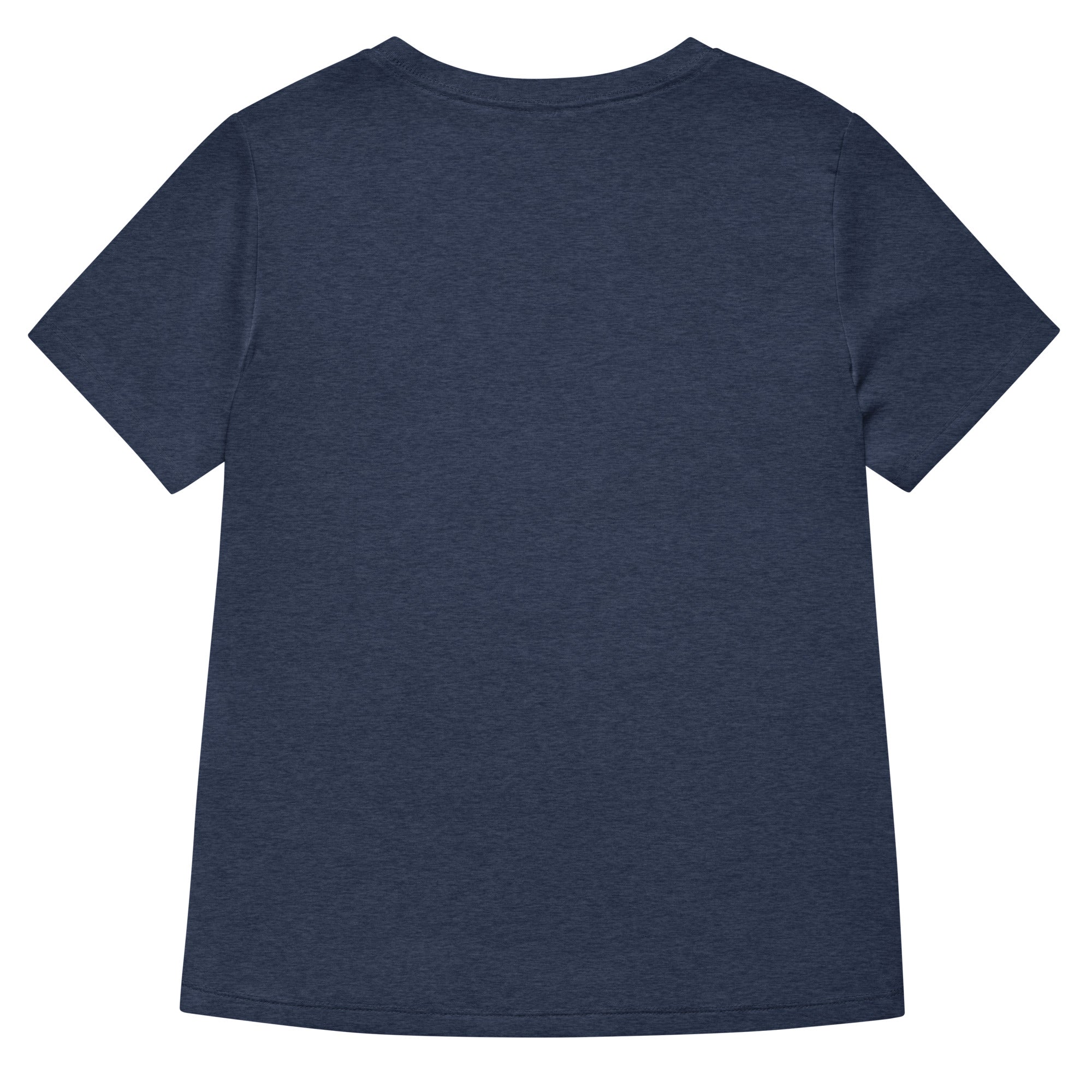 Block Print Whale Women’s V-neck T-Shirt -  - ["T","women"]