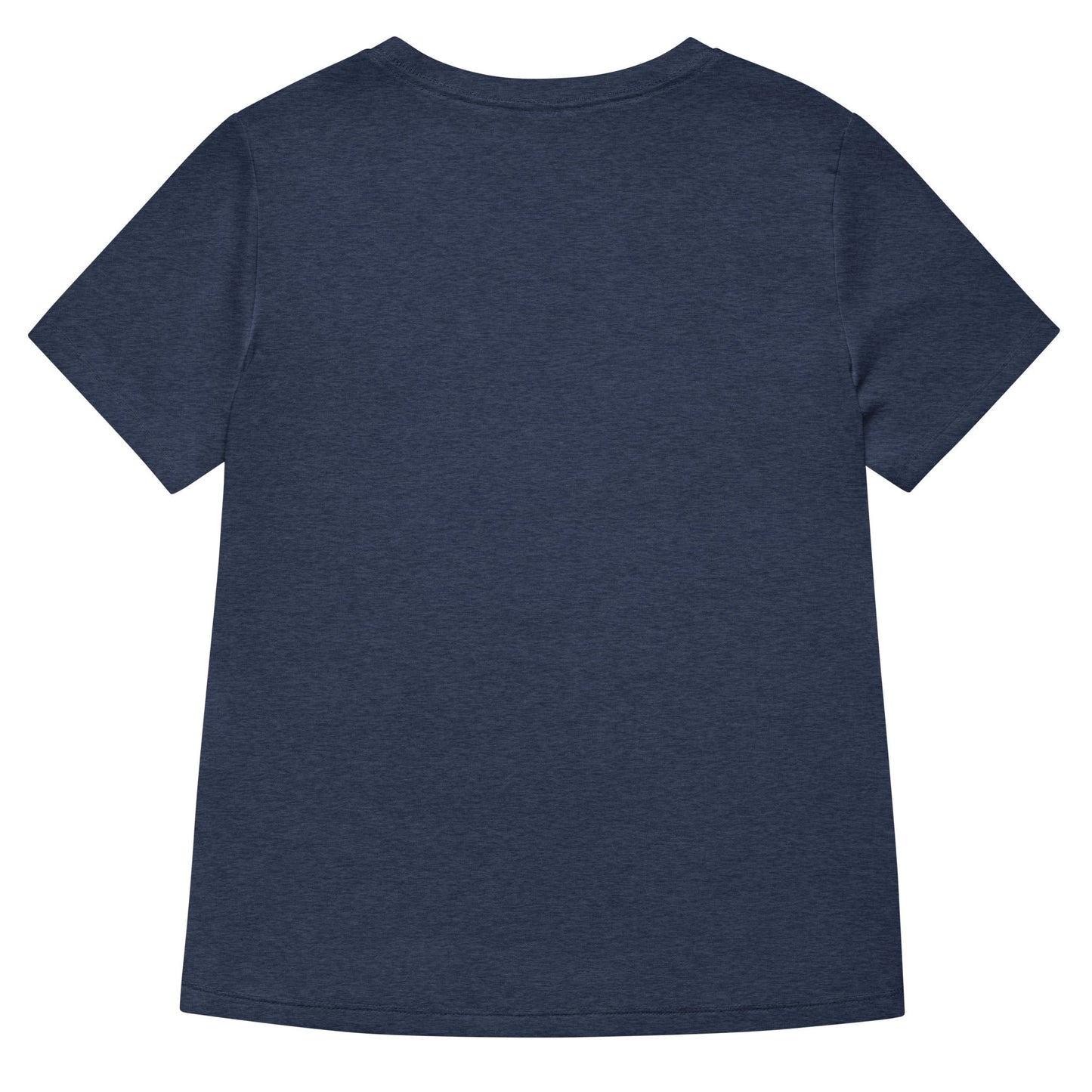 Block Print Whale Women’s V-neck T-Shirt - 