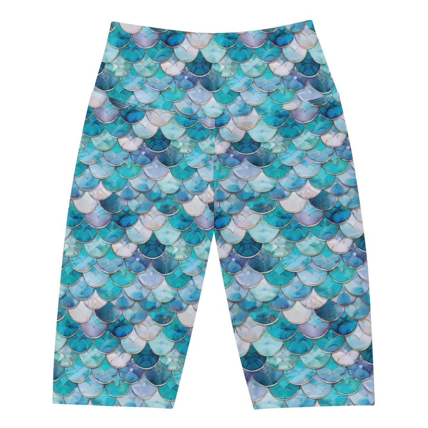 Mermaid Scales Collection 8" Inch Dive Shorts - 