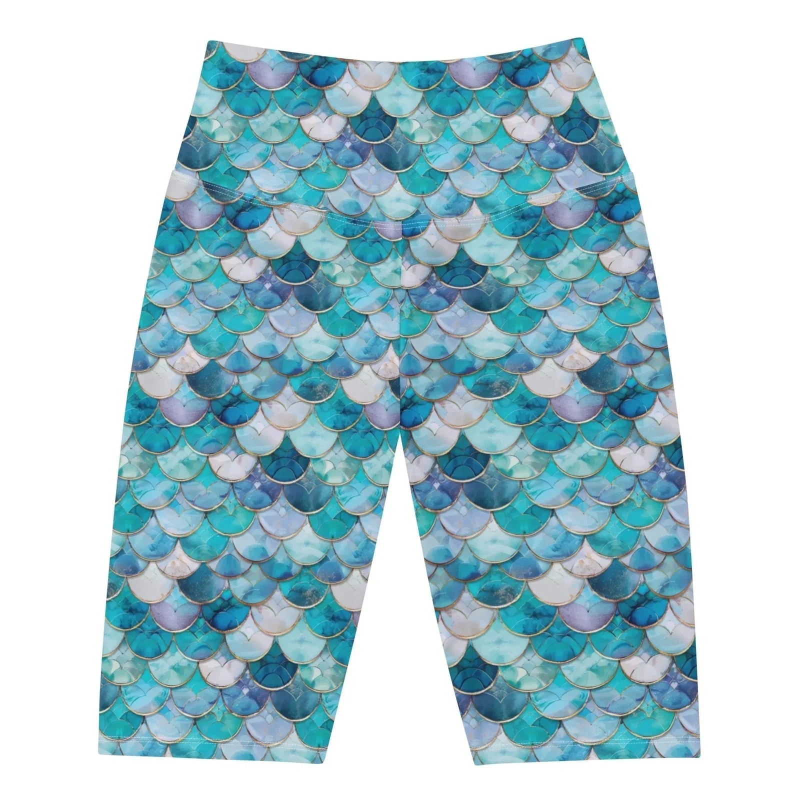 Mermaid Scales Collection 8" Inch Dive Shorts - 