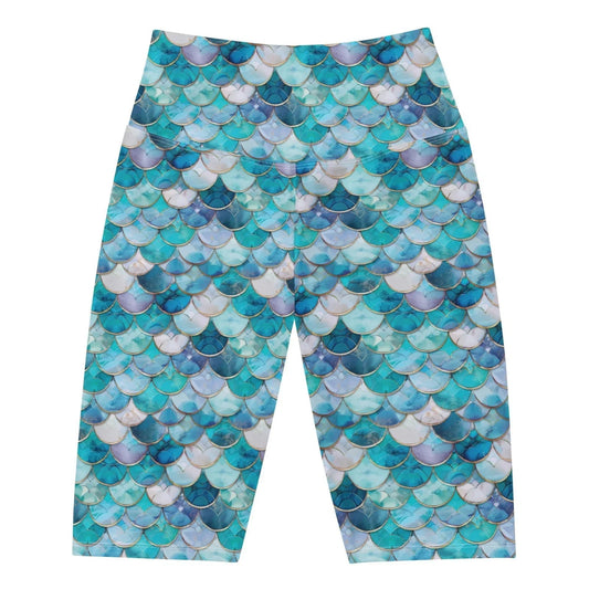 Mermaid Scales Collection 8" Inch Dive Shorts - 