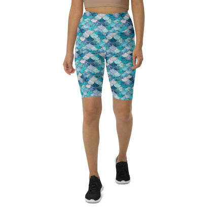 Mermaid Scales Collection 8" Inch Dive Shorts - 