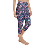 Mermaid Scales Collection Capri Swim Leggings -  - ["Blue Lagoon Mermaid","leggings","mermaid","women"]