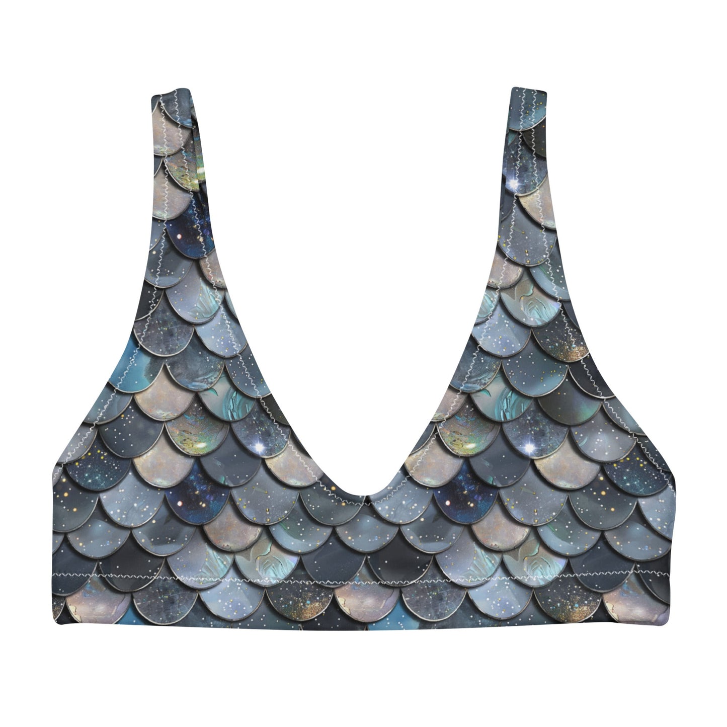 Mermaid Scales Collection Eco Bikini Top - 