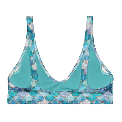 Mermaid Scales Collection Eco Bikini Top - 