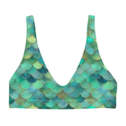 Mermaid Scales Collection Eco Bikini Top - 