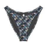 Mermaid Scales Collection Eco High-Leg Cheeky Bikini Bottom -  - ["Blue Lagoon Mermaid","mermaid","swim","women"]