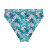 Mermaid Scales Collection Eco High-Waisted Bikini Bottom -  - ["Blue Lagoon Mermaid","mermaid","swim","women"]