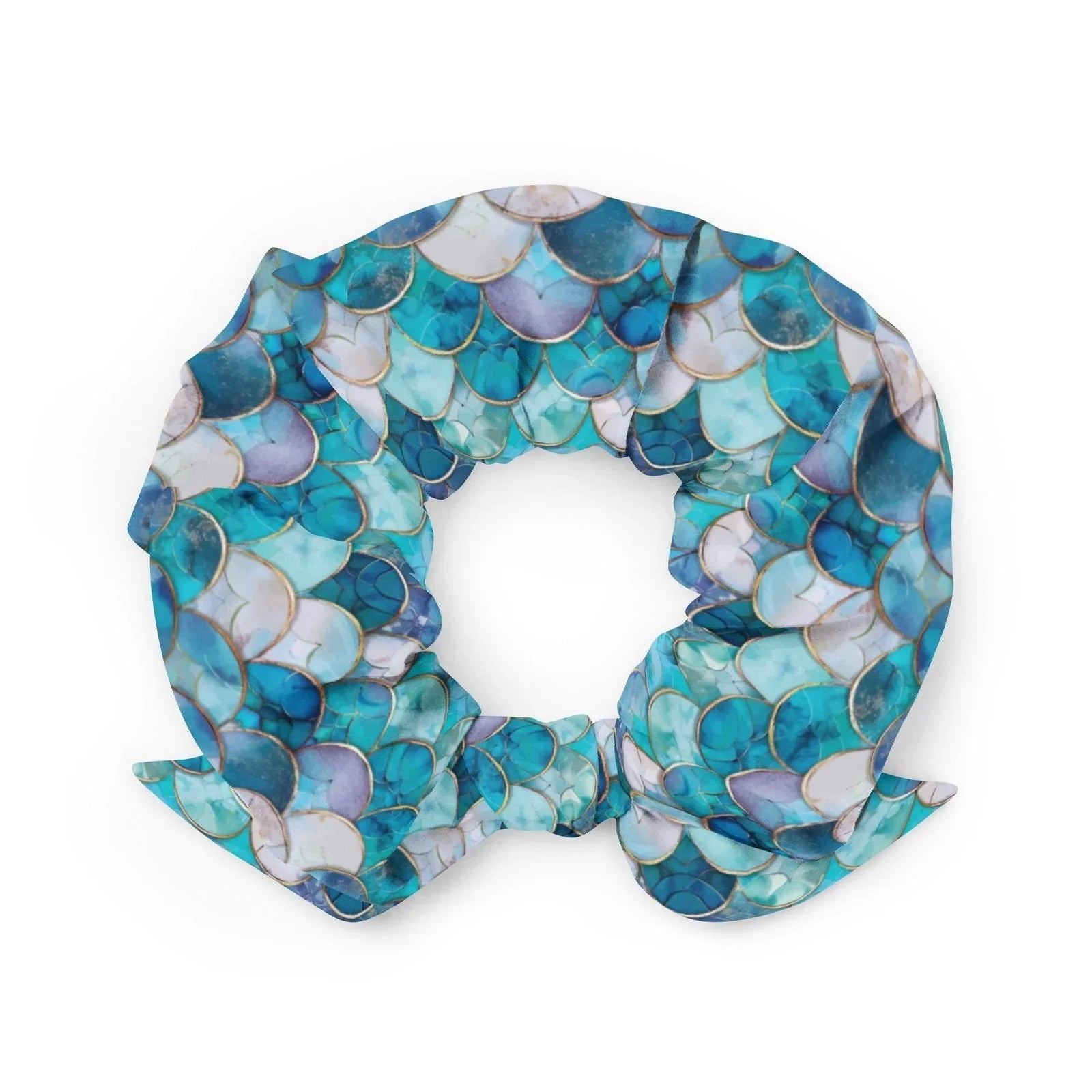 Mermaid Scales Collection Eco-Scrunchie - 