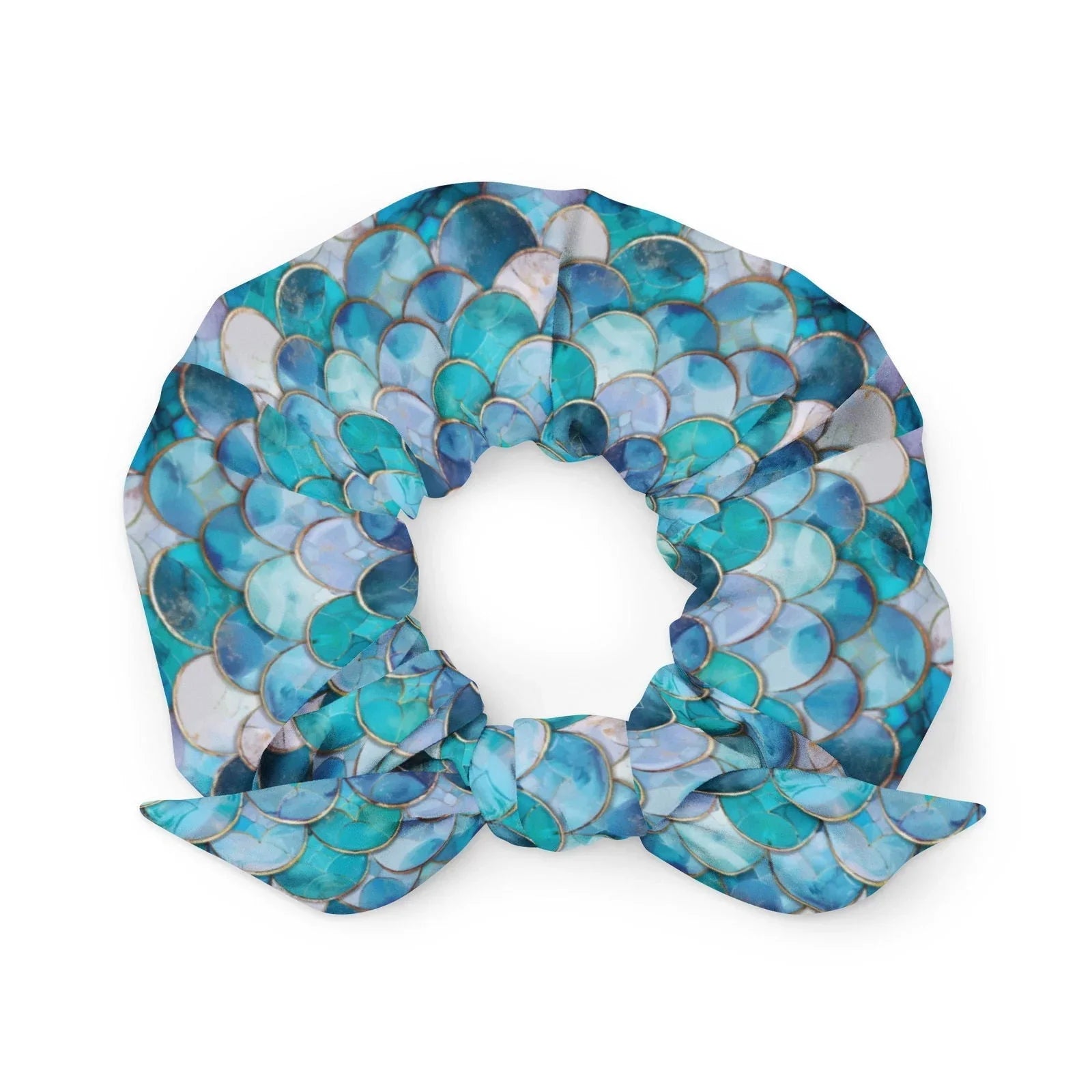 Mermaid Scales Collection Eco-Scrunchie - 