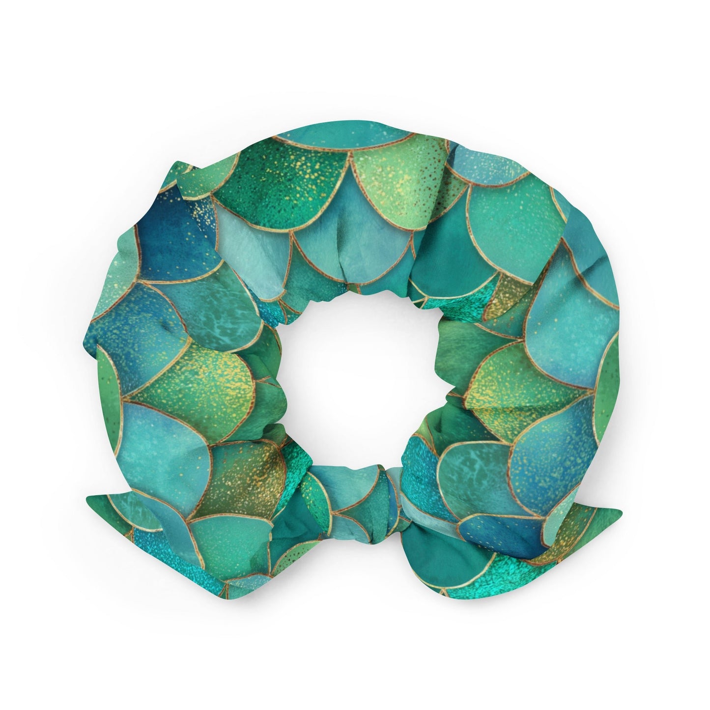 Mermaid Scales Collection Eco-Scrunchie - 