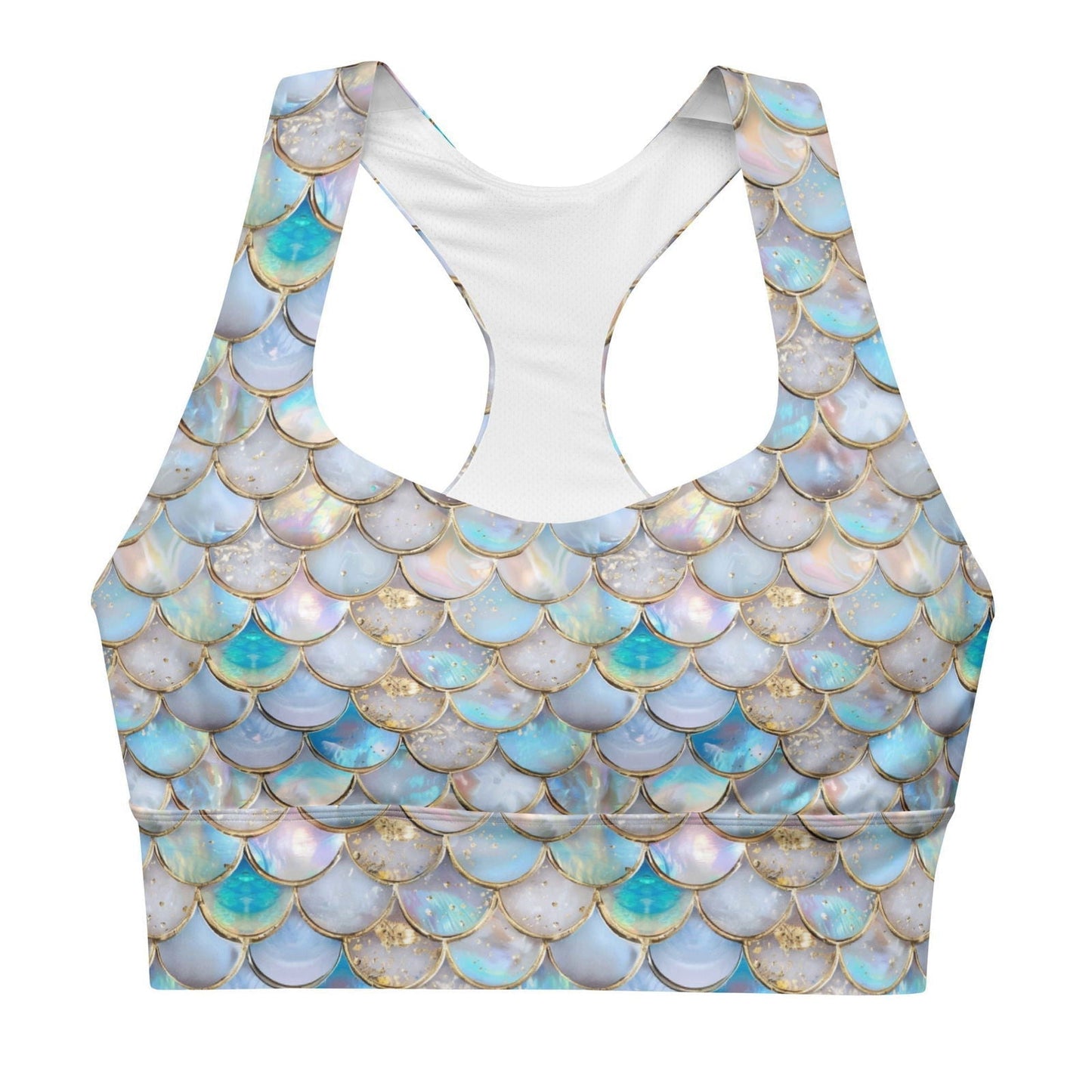 Aurora Opal Mermaid Eco Sports Top - 