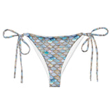 Aurora Opal Mermaid Eco String Bikini Bottom -  - ["mermaid","swim","women"]