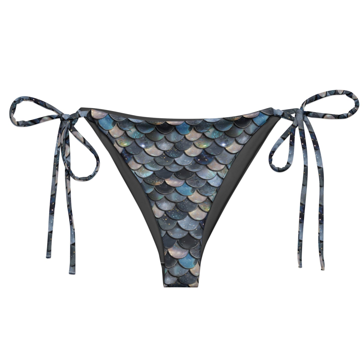 Mermaid Scales Collection Eco String Bikini Bottom - 