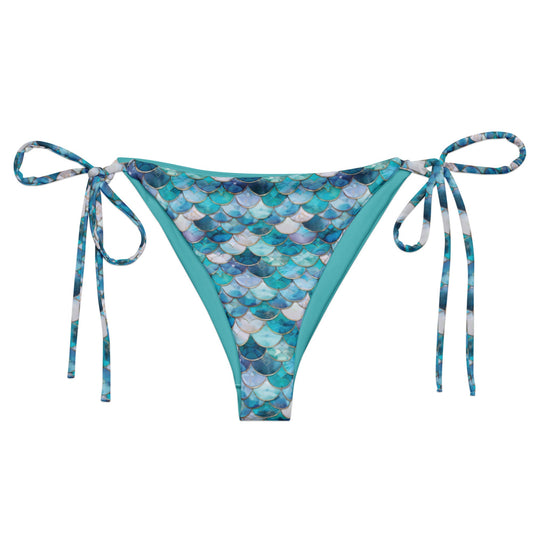 Mermaid Scales Collection Eco String Bikini Bottom - 
