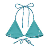Mermaid Scales Collection Eco String Bikini Top -  - ["Blue Lagoon Mermaid","mermaid","swim","women"]