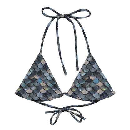 Mermaid Scales Collection Eco String Bikini Top - 