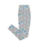 Aurora Opal Mermaid Eco Dive Leggings With Pockets -  - ["leggings","mermaid","women"]