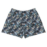 Mermaid Scales Collection Eco Swim Shorts -  - ["Blue Lagoon Mermaid","mermaid","Short","swim","women"]