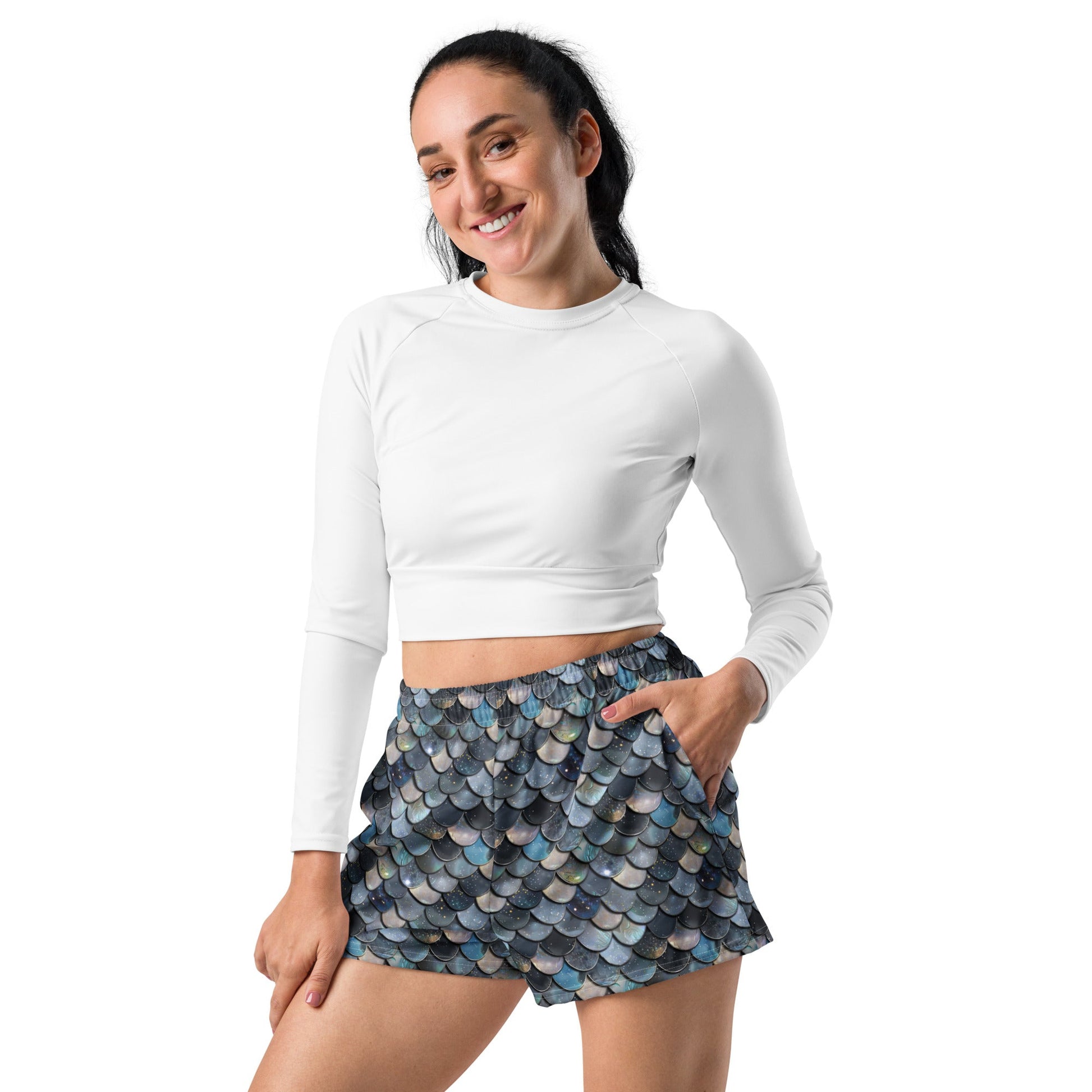 Mermaid Scales Collection Eco Swim Shorts - 