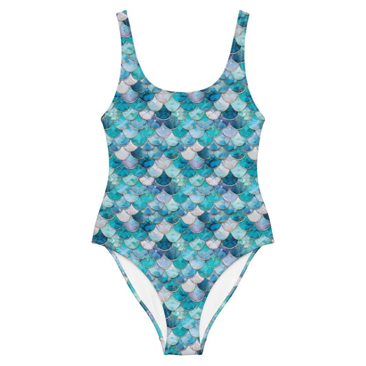 Mermaid Scales Collection One-Piece Swimsuit - 