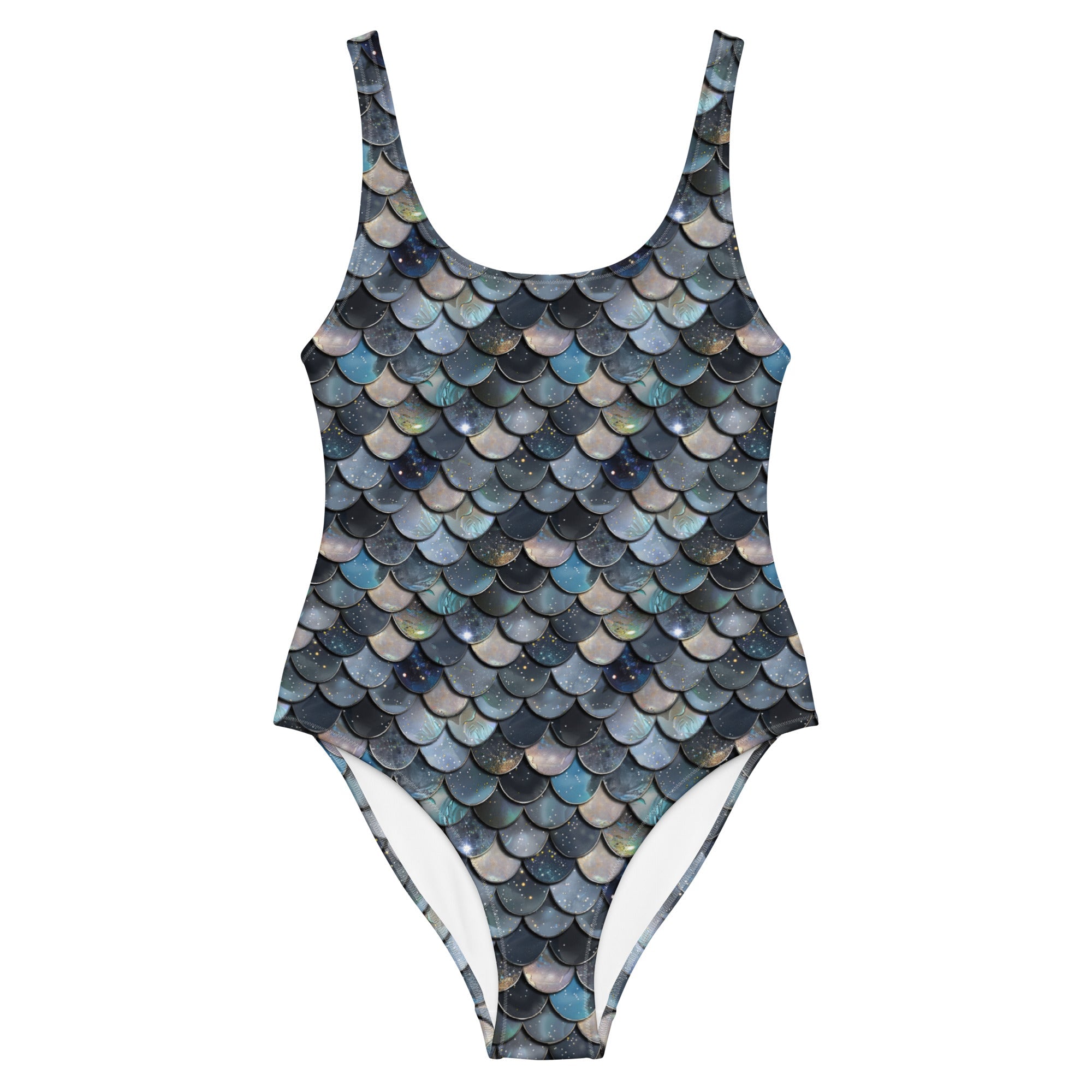 Mermaid Scales Collection One-Piece Swimsuit -  - ["Blue Lagoon Mermaid","mermaid","swim","women"]