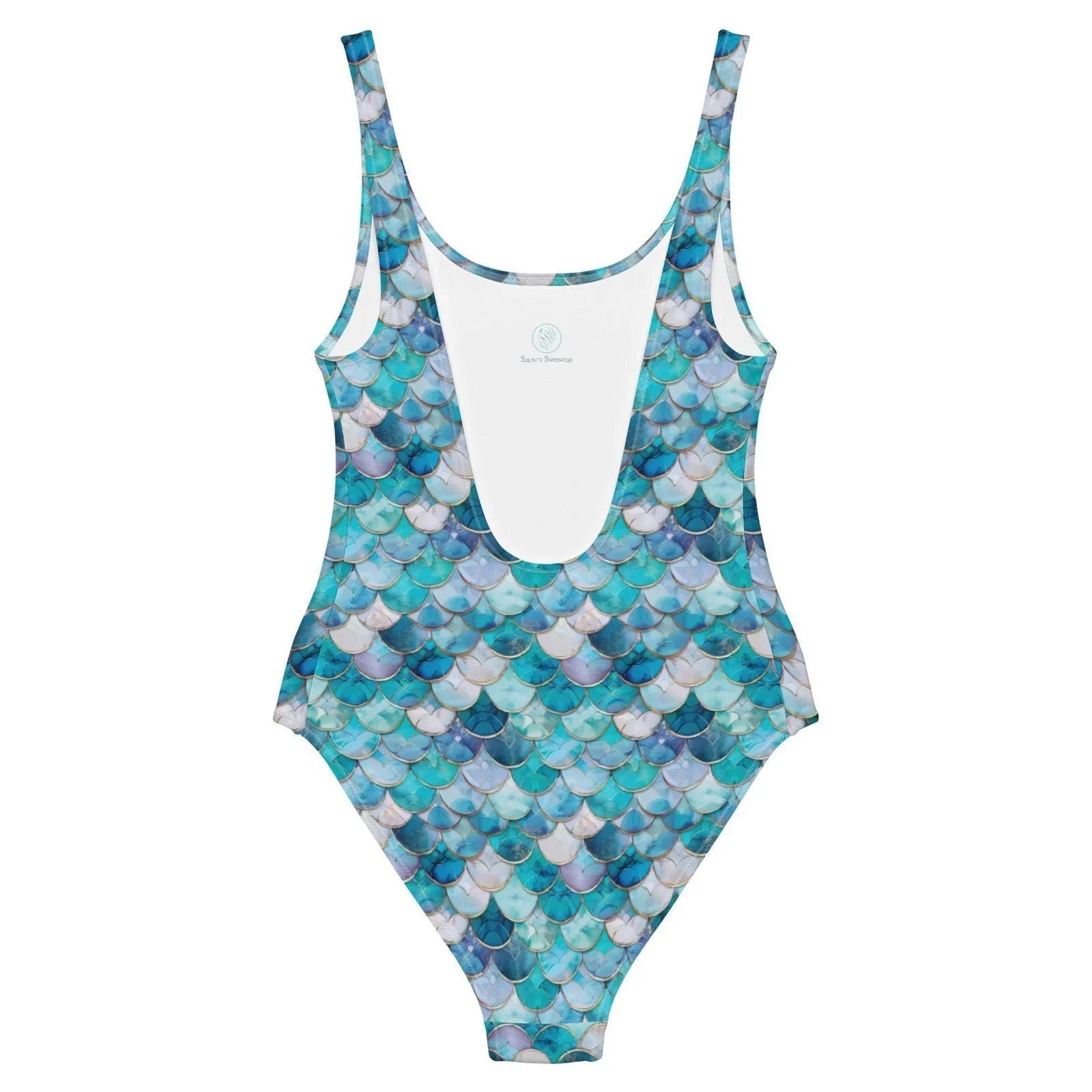 Mermaid Scales Collection One-Piece Swimsuit -  - ["Blue Lagoon Mermaid","mermaid","swim","women"]