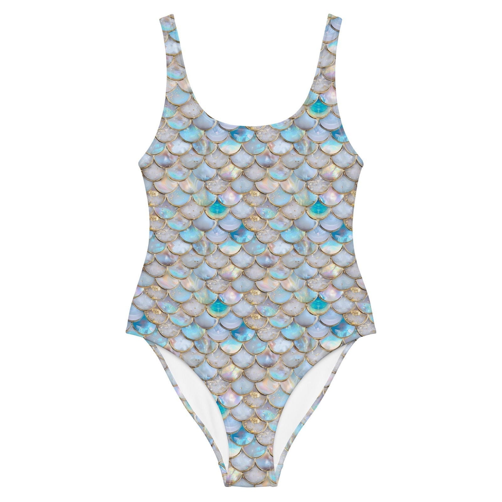Aurora Opal Mermaid One-Piece Swimsuit -  - ["mermaid","swim","women"]