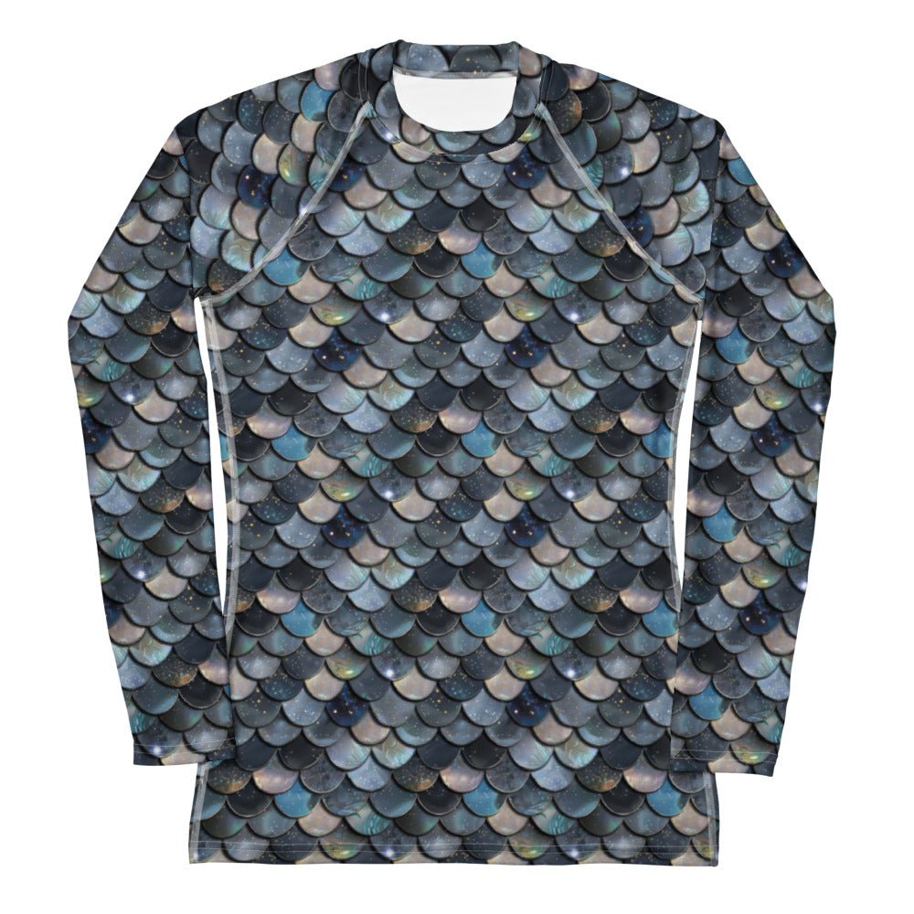 Mermaid Scales Collection Women's Rash Guard - 