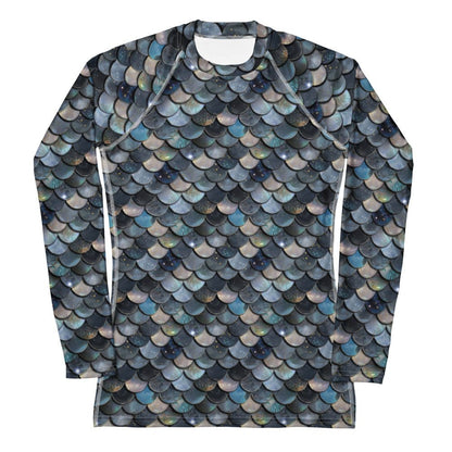 Mermaid Scales Collection Women's Rash Guard - 