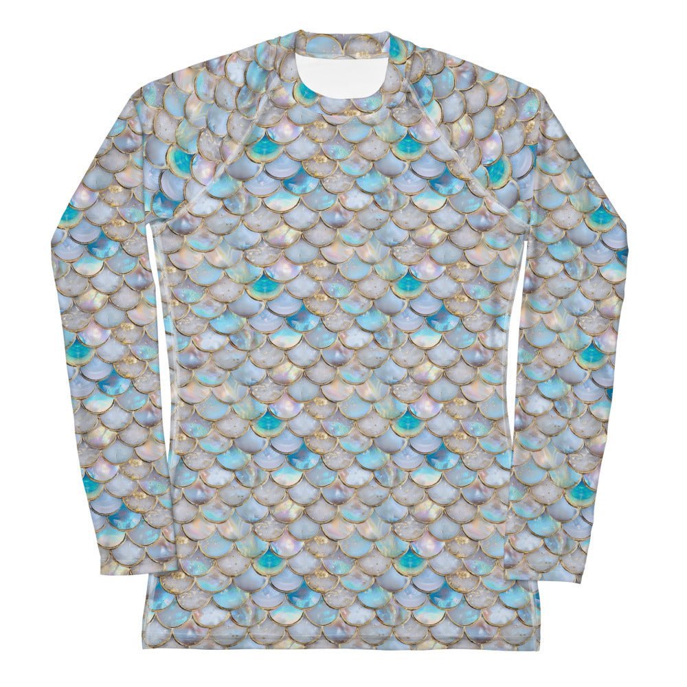 Aurora Opal Mermaid Women's Rashguard - 