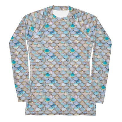 Aurora Opal Mermaid Women's Rashguard - 