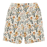 Cactus Sunflower 4" Inch Dive Shorts -  - ["cactus","Short","women"]