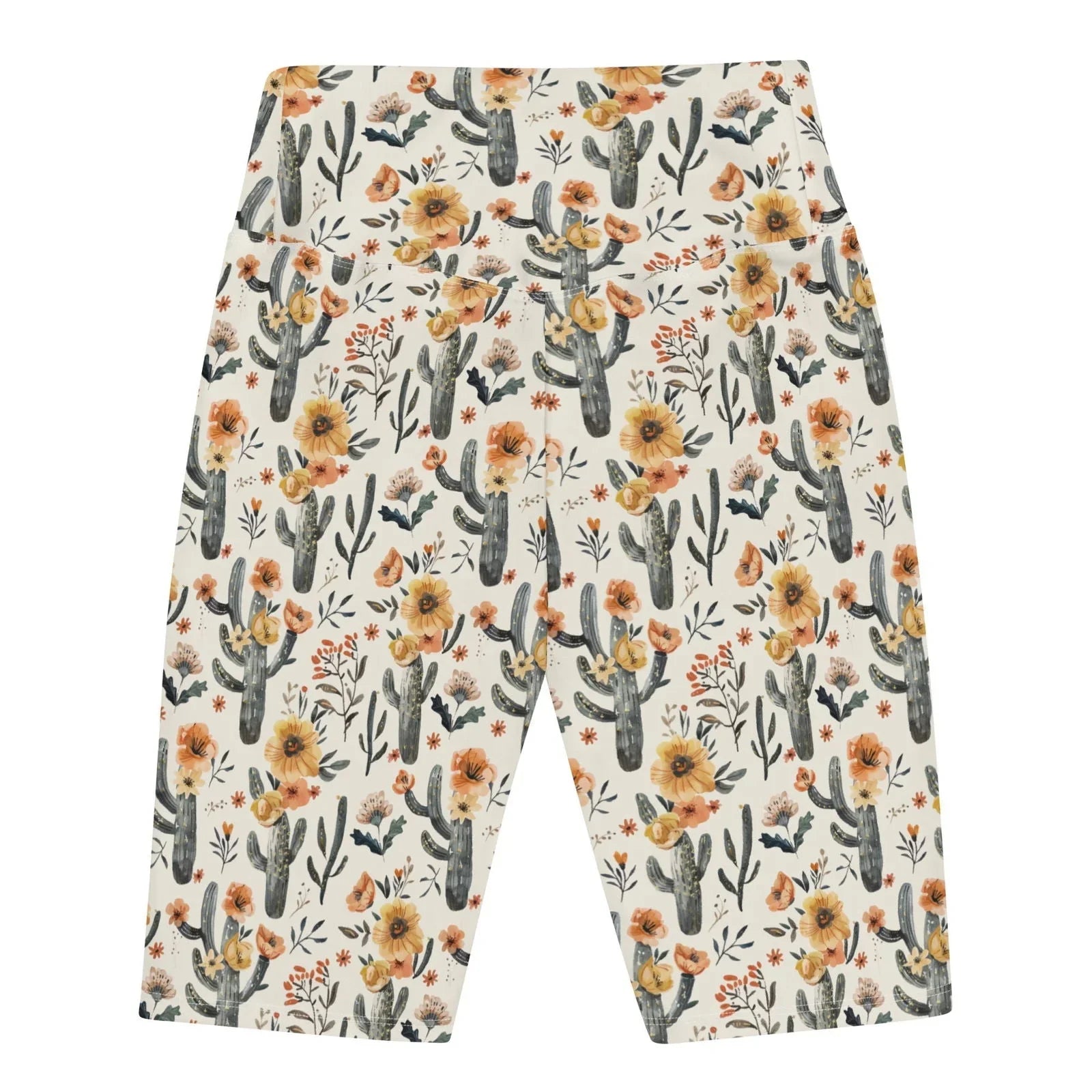 Cactus Sunflower 8" Inch Dive Shorts - 