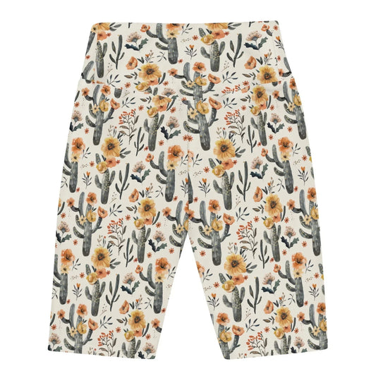 Cactus Sunflower 8" Inch Dive Shorts - 