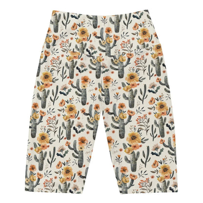 Cactus Sunflower 8" Inch Dive Shorts - 