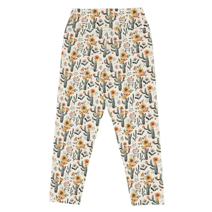 Cactus Sunflower Capri Swim Leggings - 