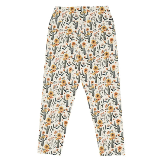 Cactus Sunflower Capri Swim Leggings - 