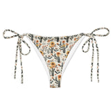 Cactus Sunflower Eco String Bikini Bottom -  - ["cactus","swim","women"]
