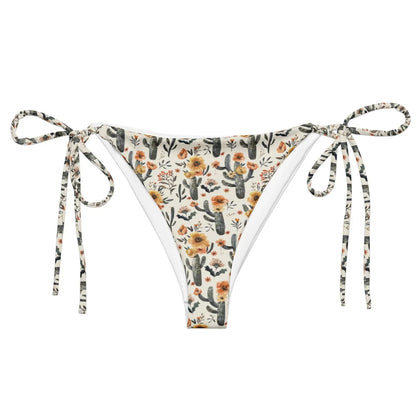 Cactus Sunflower Eco String Bikini Bottom - 