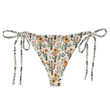 Cactus Sunflower Eco String Bikini Bottom -  - ["cactus","swim","women"]