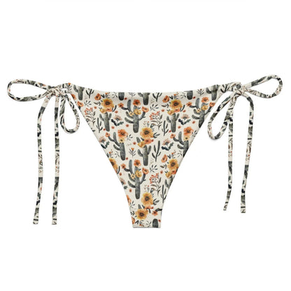 Cactus Sunflower Eco String Bikini Bottom - 