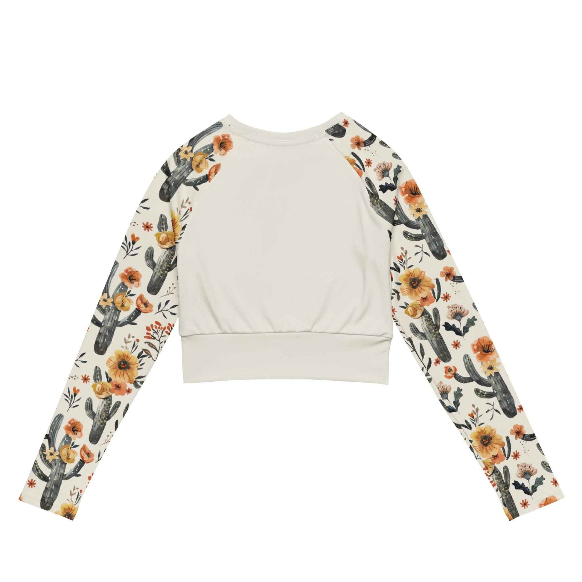 Cactus Sunflower Eco Cropped Rash Guard Solid - 