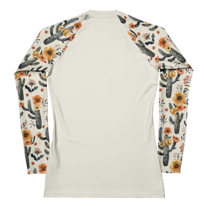 Cactus Sunflower Women's Rash Guard Solid - 