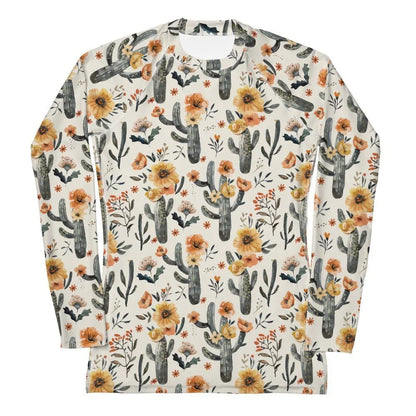 Cactus Sunflower Women's Rash Guard - 