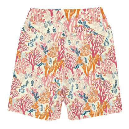 Coral Reef 4" Inch Swim Shorts - 
